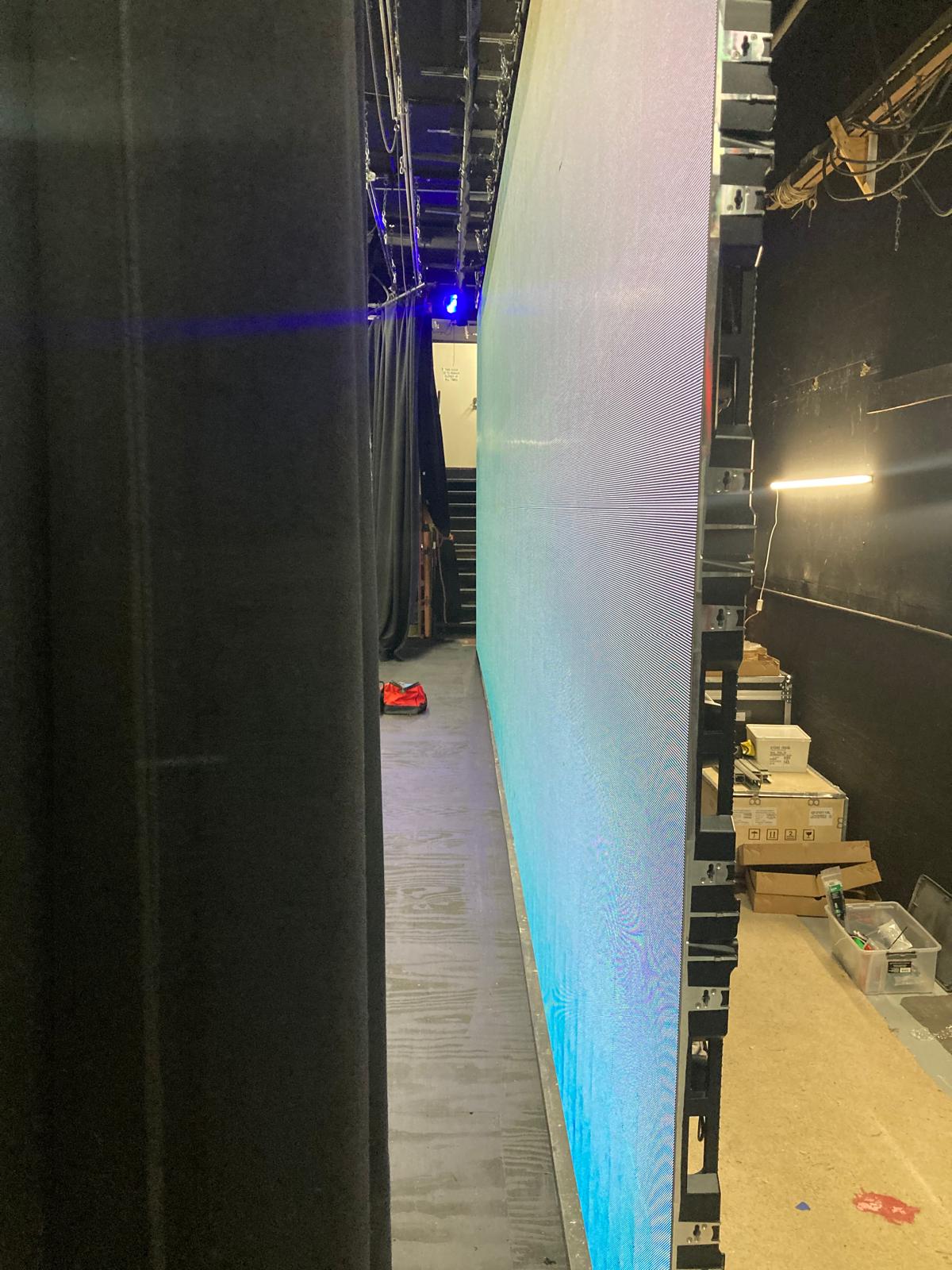 The Little Theatre — 30 ft Installed LED Wall + P1.8 GOB LED Poster — view 4