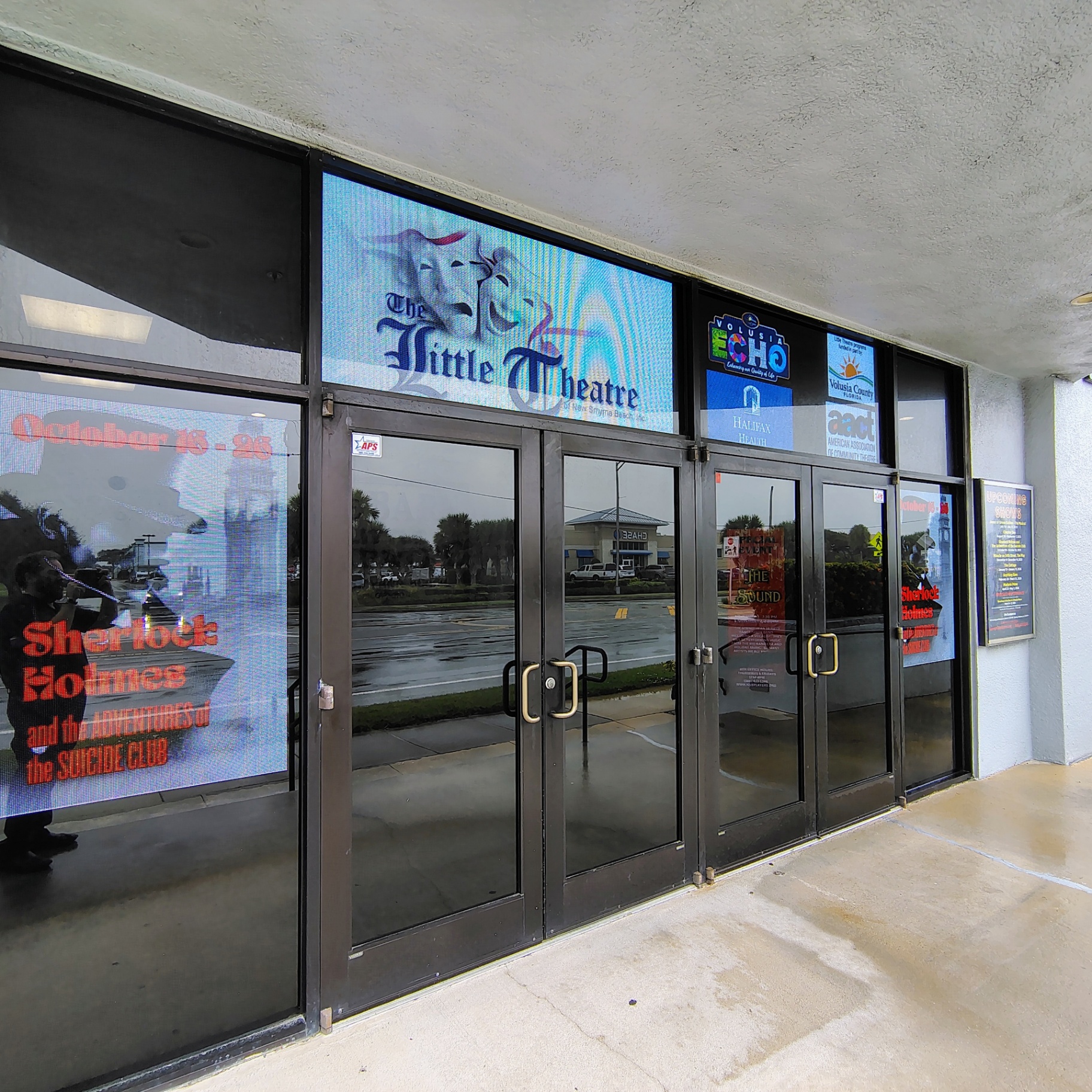 The Little Theatre — 30 ft Installed LED Wall + P1.8 GOB LED Poster — view 3